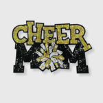 ILTEX Apparel Chenille Patches CP1116 - Cheer Gold Mom