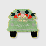 ILTEX Apparel Chenille Patches CP1136 - Happy Easter Truck