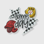 ILTEX Apparel Chenille Patches CP1166 - Game Day Baseball Patch