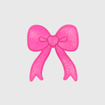 ILTEX Apparel Chenille Patches Pink CP1148 - Glittery Bows