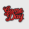 CP1053 - Game Day Chenille Patches (Small) - Red