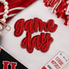 CP1247 - Glittery Game Day Hat Patches 2.0 - Red