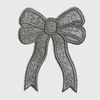 CP1245 - Glittery Bows 2.0 - Silver