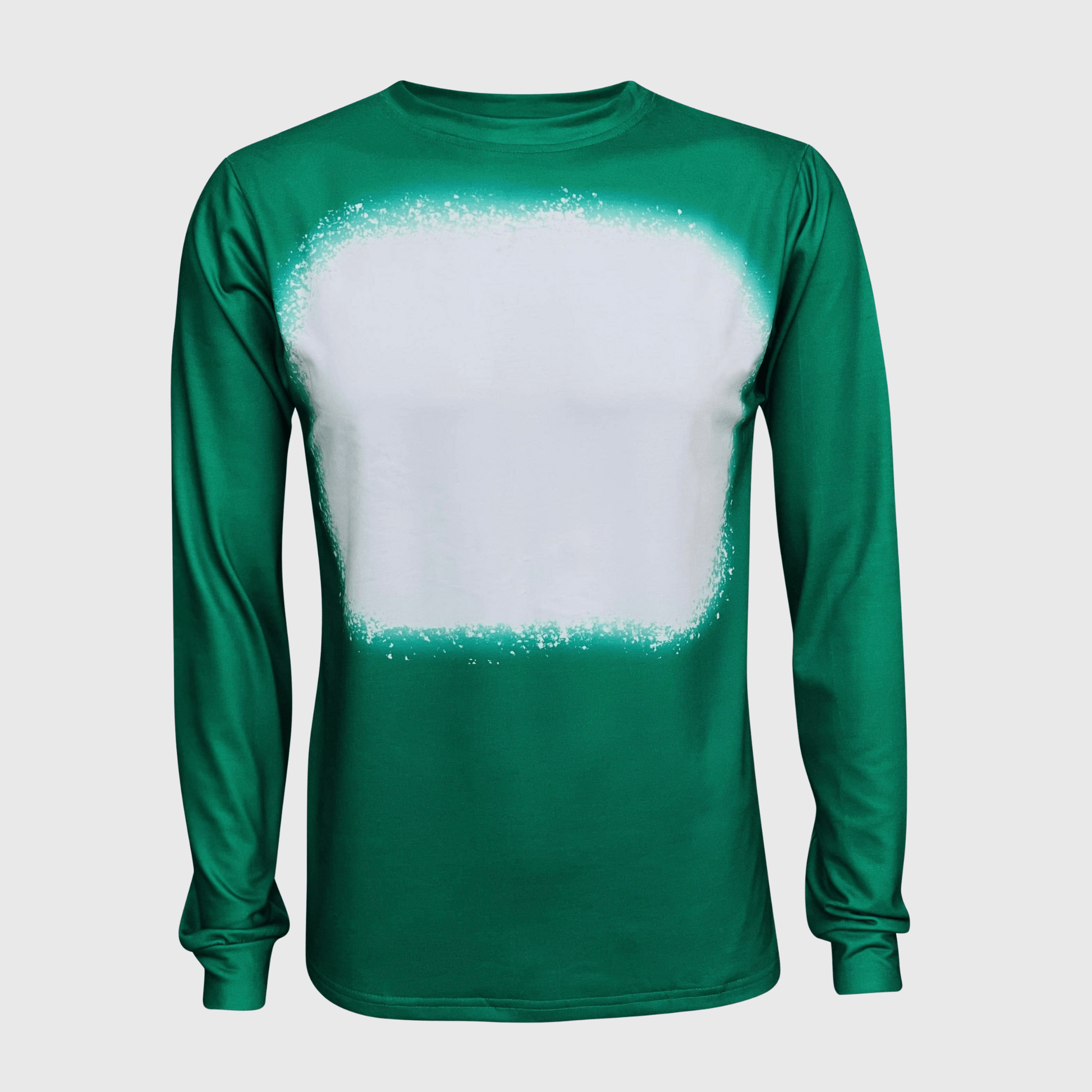 ILTEX Apparel Faux Bleached Crewneck Long Sleeve Top