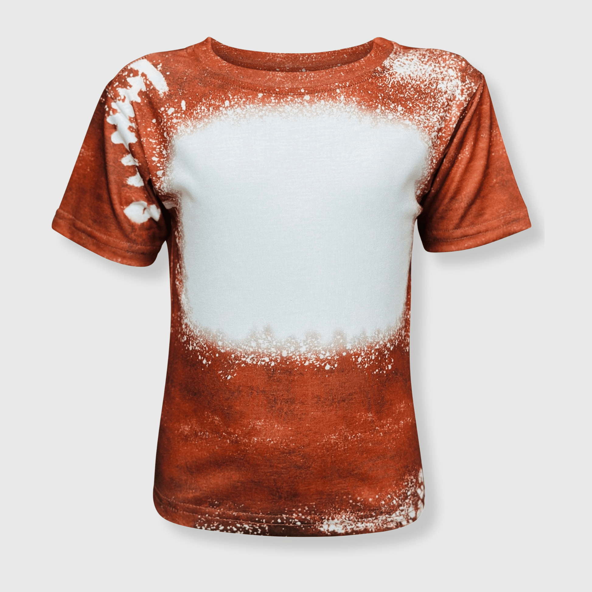 ILTEX Apparel Football Brown Faux Bleached Kids Top