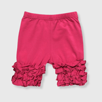 ILTEX Apparel Kids Clothing 1-2 years / Hot Pink Icing Ruffle Shorts Kids