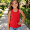 Racerback Tank Top Kids - Red