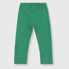 Kids Long Pants with Ankle Buttons - Green