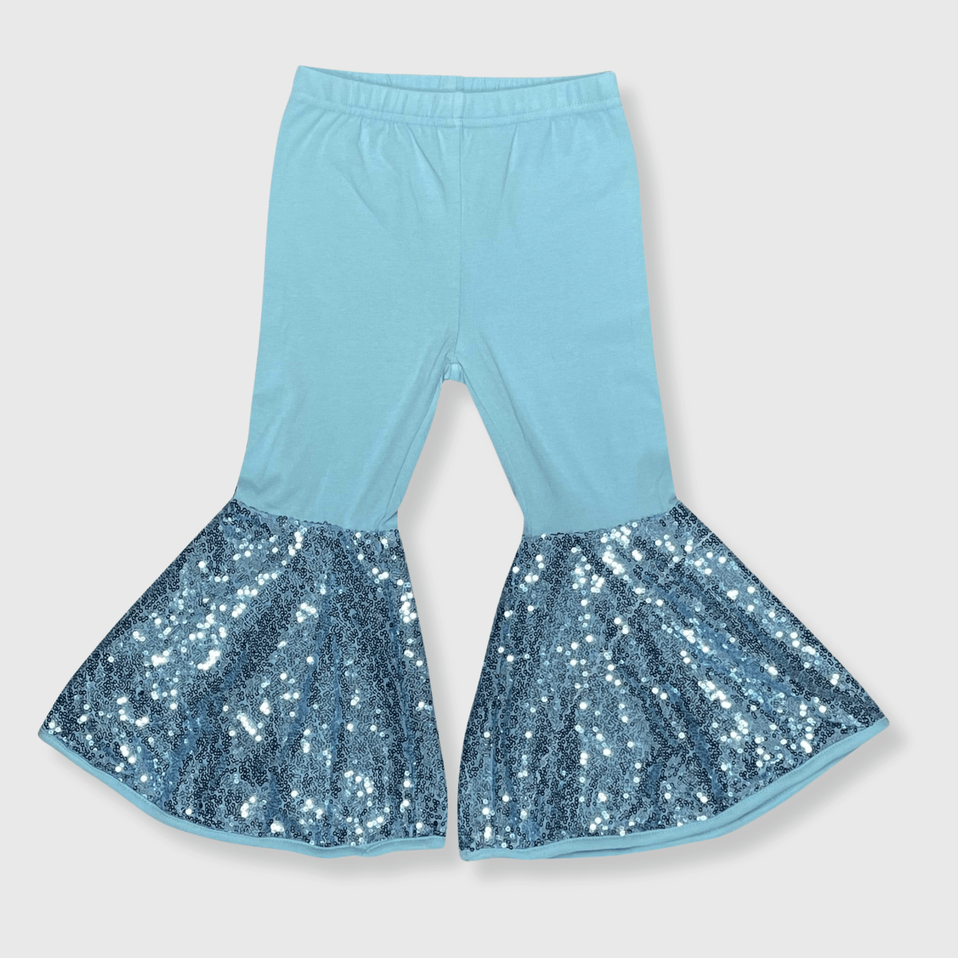 ILTEX Apparel Kids Clothing Bell Bottom Tiffany Sequin Pants
