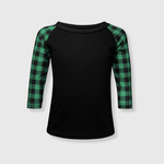 ILTEX Apparel Kids Clothing Buffalo Plaid Black Green Kids