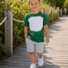 Faux Bleached Tees - Toddler & Youth - Dark Green