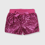 ILTEX Apparel Kids Clothing Hot Pink / 6-12 Months Sequin Shorts Kids