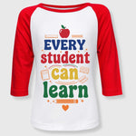 ILTEX Apparel Kids Clothing Learn With Love Tee - Back To School Tee