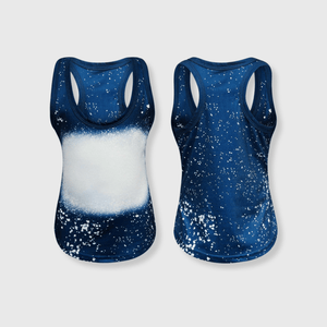ILTEX Apparel Kids Clothing Navy / 2T Faux Bleached Tank Top - Kids