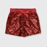 ILTEX Apparel Kids Clothing Red / 6-12 Months Sequin Shorts Kids