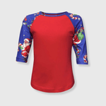 ILTEX Apparel Kids Clothing Santa Red Christmas Top Kids
