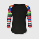 ILTEX Apparel Kids Clothing Serape Print Top Kids