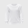 100% Polyester Sweatshirt Cotton-Feel - Kids - White