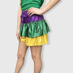 ILTEX Apparel Mardi Gras Metallic Shorts