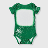 Faux Bleached Onesie - Dark Green