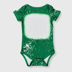 ILTEX Apparel Romper Dark Green / 0-3 Months Faux Bleached Onesie