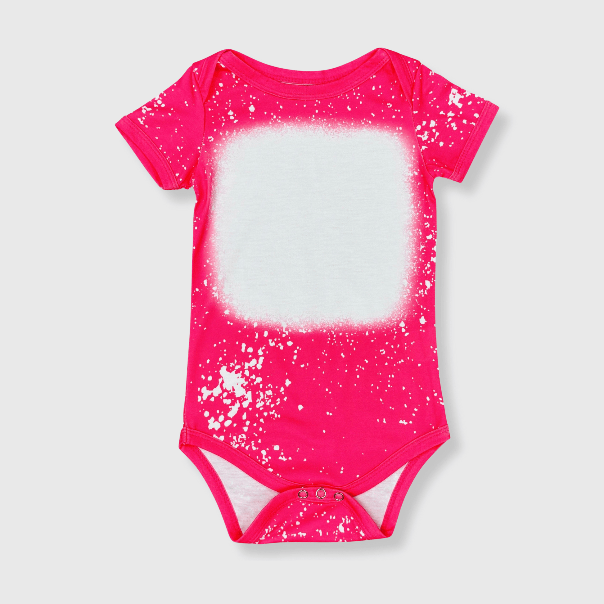ILTEX Apparel Romper Pink / 0-3 Months Faux Bleached Onesie