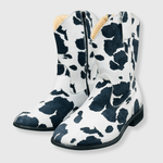 ILTEX Apparel Shoes Cow Print Black Cowboy Boots - Adult & Kids
