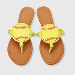 ILTEX Apparel Shoes Sandals Women Softball Flip Flops
