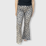 ILTEX Apparel Women's Clothing Cheetah Leopard Bell Bottom Pants - Adult