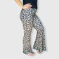 Cheetah Leopard Bell Bottom Pants - Adult