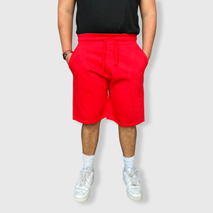 Adult Basic Fleece Jogger Shorts