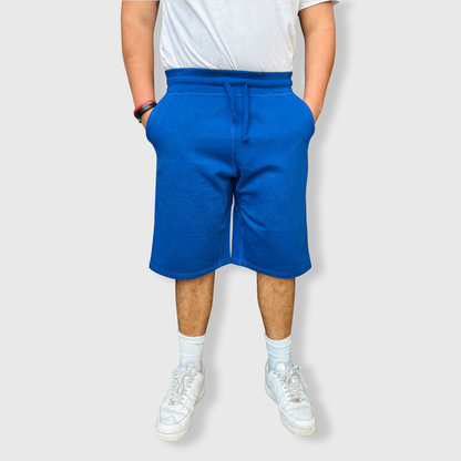 Adult Basic Fleece Jogger Shorts