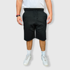 Adult Basic Fleece Jogger Shorts - Black