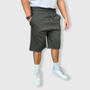 Adult Basic Fleece Jogger Shorts - Charcoal