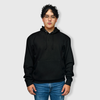 Adult Comfort Plain Pullover Hoodie - Black