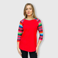 Serape Red Top