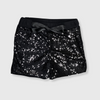 Sequin Shorts Kids - Black