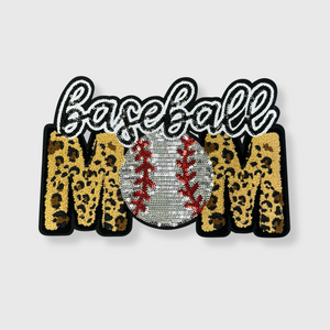 CP1109 - Baseball Mom Sequin Cheetah