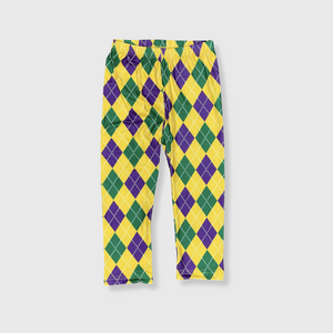 Mardi Gras Harlequin Diamond Capri Leggings Kids