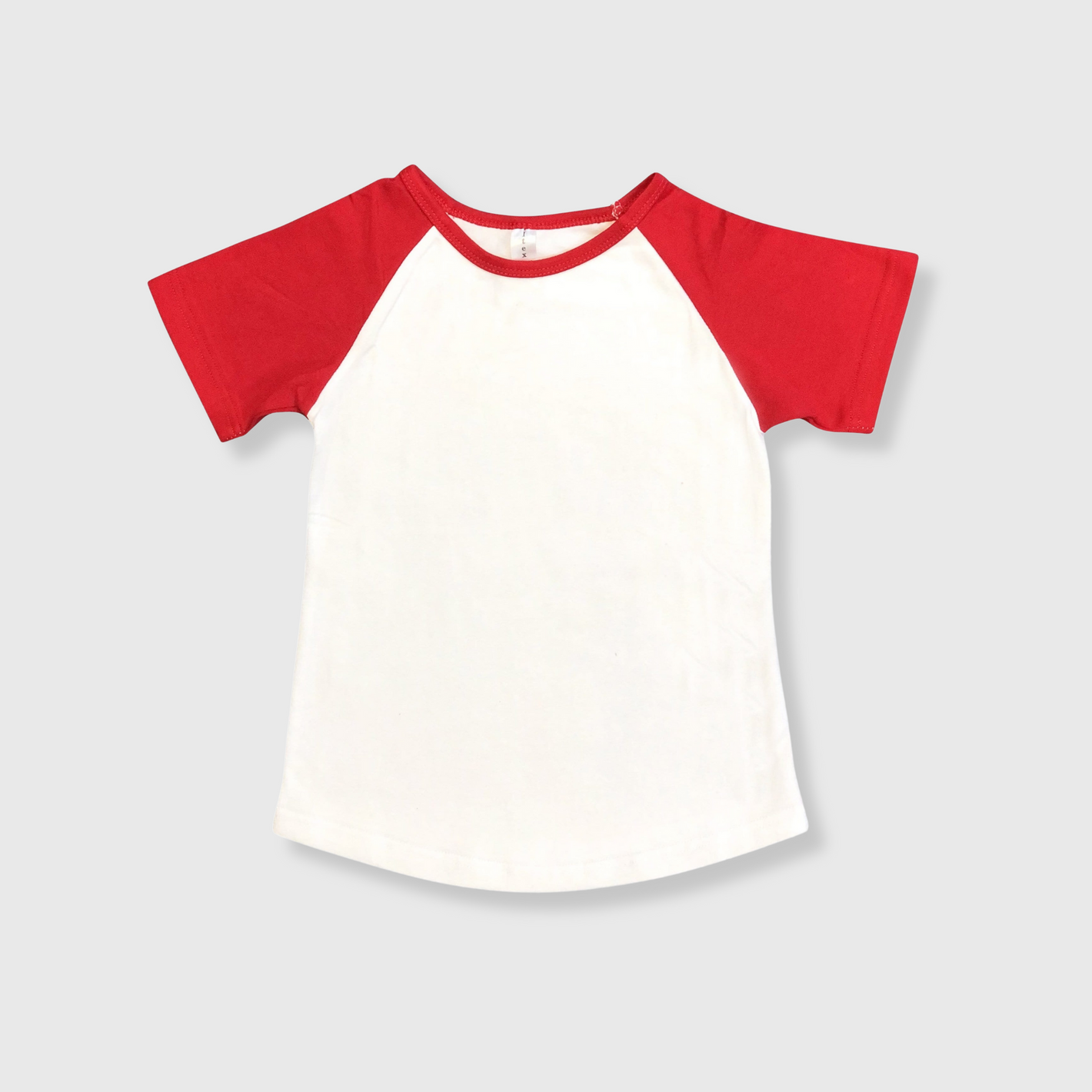 Short Sleeve Blank Raglan Kids