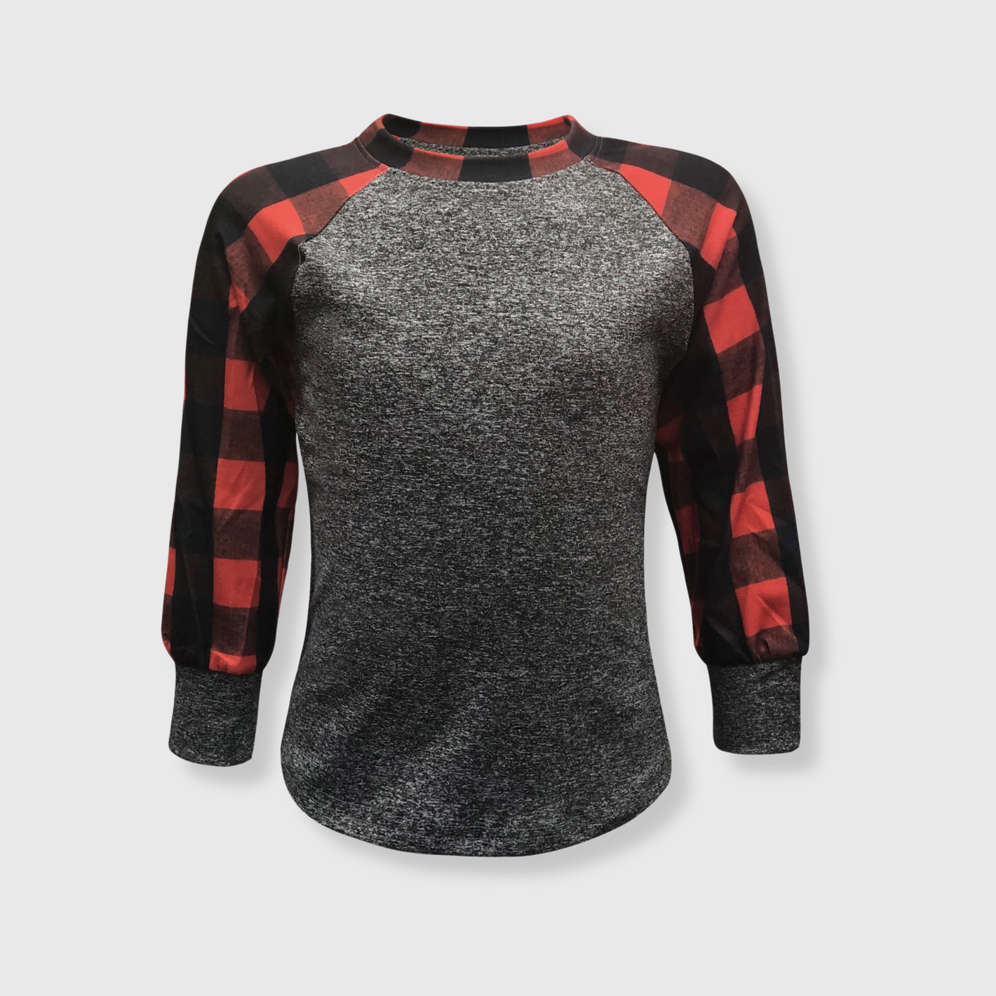 Buffalo Plaid Long Sleeves Top Kids