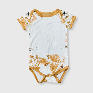 Reverse Cow Light Brown Onesie