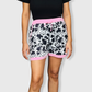 Cow Black Pink Women's Shorts