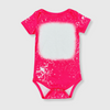 Faux Bleached Onesie - Pink