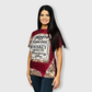 'Smooth as Tennessee' Maroon Cheetah Top