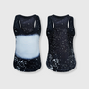 Faux Bleached Tank Top - Kids - Black