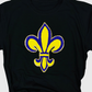 CP1030 - Mardi Gras Fleur De Lis Chenille Patch