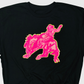 CP1043 - Cowboy Horse Pink Chenille Patch