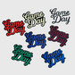 CP1053 - Game Day Chenille Patches (Small)