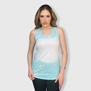 Faux Bleached Tank Top - Adult